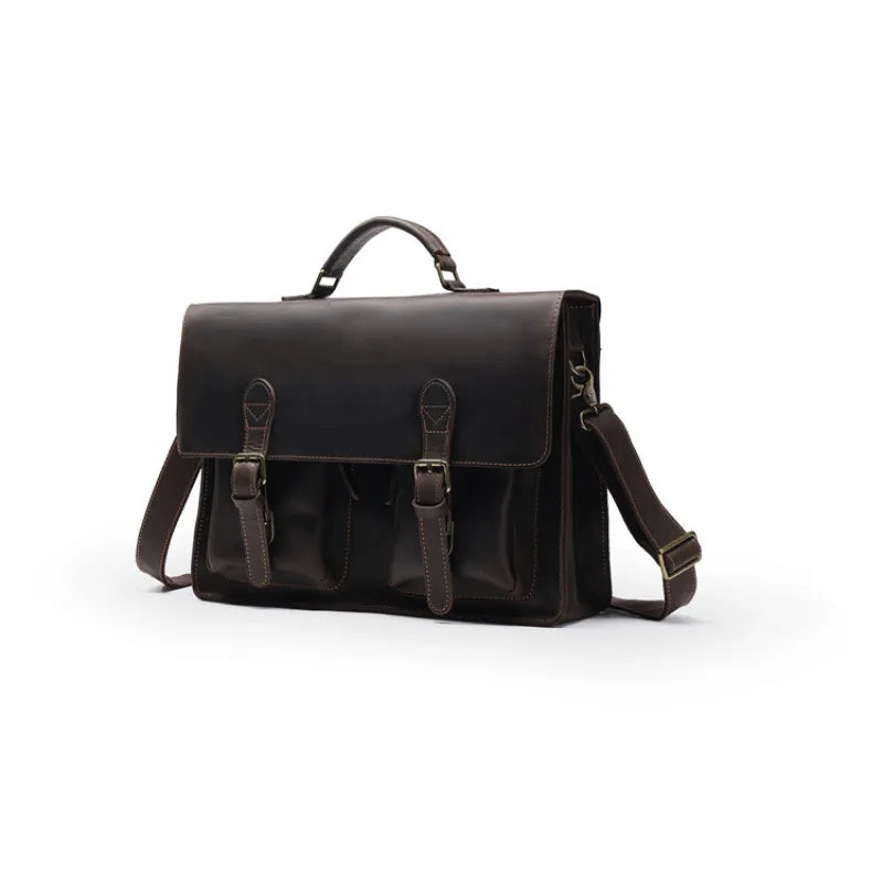 Men's Crossbody Computer Bag with Shoulder Strap
